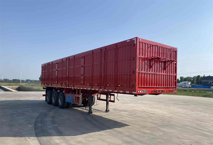 Closed Box Semi Trailer